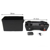 Короб для АБ с панелью индикации и розеткой для вольтметра 424х251х306 Короб для АБ с панелью индикации и розеткой для вольтметра 424х251х306