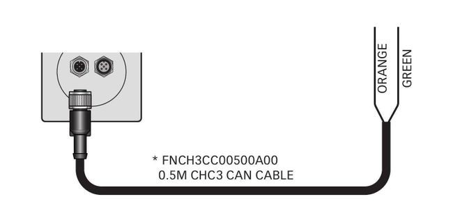 Кабель CAN CHC3 0.5м, Quick