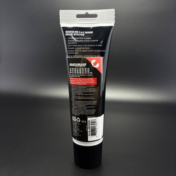Смазка морская 227 г (QS 2-4-C 8OZ@12) (8M0208465;802859A1) Quicksilver Смазка морская 227 г (QS 2-4-C 8OZ@12) (8M0208465;802859A1) Quicksilver
