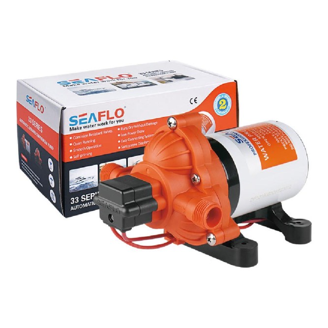 Помпа водоподающая SeaFlo мембранная, 12V 13.2 л/мин, 3.1 BAR