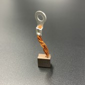 Щетка (2) мотора гидравлики Yamaha 40-50, F40-70 (Yamaha)