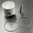 Поршневой комплект Yamaha 9.9-15 (0.50mm) (682-11636-00) (Osaka)