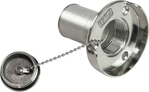 Горловина заливная 38 мм с грязеотводом, нержавеющая сталь, Marine Rocket