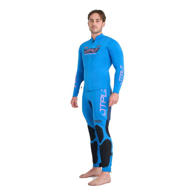 Комплект гидрокостюм и гидрокуртка JetPilot Vault Race Blue, XL