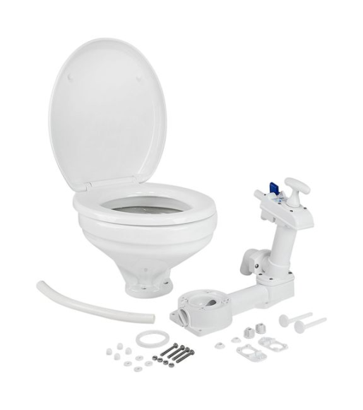 Унитаз с ручной помпой COMFORT