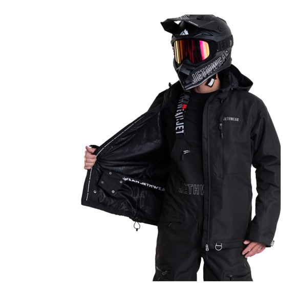 Куртка Jethwear Mountain 40г с утеплителем Black, M Куртка Jethwear Mountain 40г с утеплителем Black, M