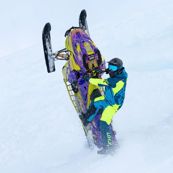 Комбинезон FXR Cold Cross CX Lite без утеплителя Lt Steel/HiVis, XL Комбинезон FXR Cold Cross CX Lite без утеплителя Lt Steel/HiVis, XL