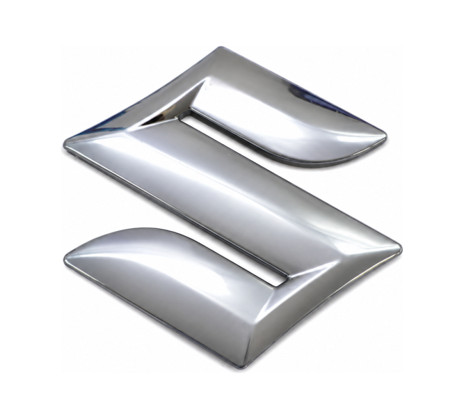Наклейка логотип Suzuki 'S' (chrome)