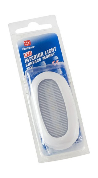 Светильник интерьерный светодиодный накладной 73х37 мм, пластмасса Светильник интерьерный светодиодный накладной 73х37 мм, пластмасса