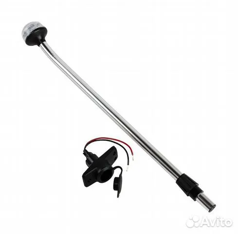 Огонь топовый на стойке 24", светодиодный 12-24 В