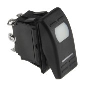 Переключатель двухпозиционный ON-ON 12 В/16А 6Р с подсветкой Переключатель двухпозиционный ON-ON 12 В/16А 6Р с подсветкой