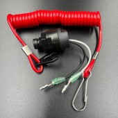 Кнопка аварийной остановки двигателя Yamaha 9.9-250, F4-350 (без чеки) (PREMARINE)