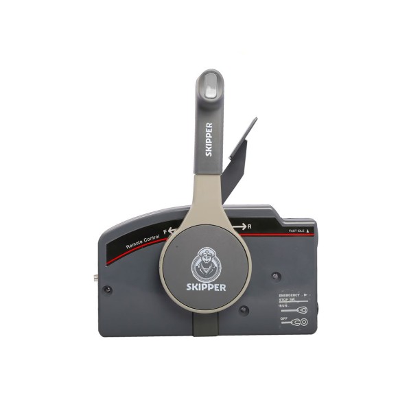 Пульт ДУ Skipper для Yamaha тянет газ 703, без проводки, без кнопки трима, без замка зажигания, тянет газ