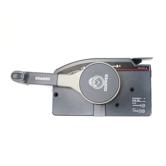 Пульт ДУ Skipper для Yamaha тянет газ 703, без проводки, без кнопки трима, без замка зажигания, тянет газ