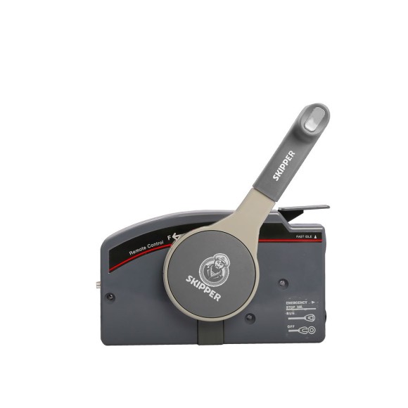 Пульт ДУ Skipper для Yamaha тянет газ 703, без проводки, без кнопки трима, без замка зажигания, тянет газ