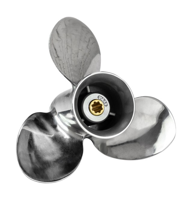 Винт гребной Yamaha 9.9-15/F20B;3x9-1/4x9 стальной, E.Chance