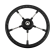 Рулевое колесо RIVA RSL обод черный, спицы серебряные д. 360 мм