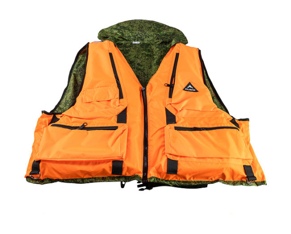 Жилет спасательный универсальный 100-140 кг Атлантик PRO, цифра