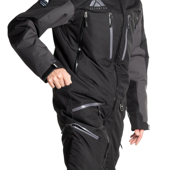 Комбинезон Jethwear The One с утеплителем Black/Iron, 3XL