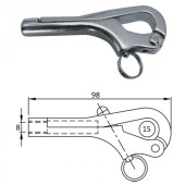 Крюк "пеликан" 8 мм Крюк "пеликан" 8 мм