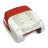 Сиденье мягкое складное Cruistyle III High Back Boat Seat, бело-красное