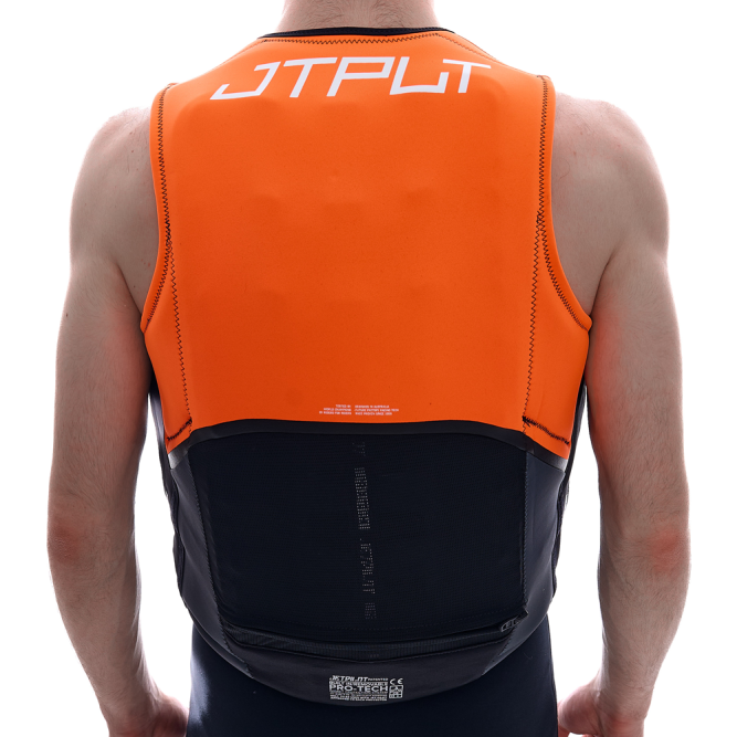 Жилет страховочный JetPilot RX Vault Protech F/E Eco Vest Char/Orange, 2XL