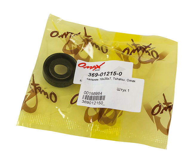 Сальник 10х25х7, Tohatsu/Mercury 4-6, Omax