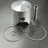 Поршневой комплект Yamaha BR250 (+0.50mm) (8R4-11636-00) (Osaka)