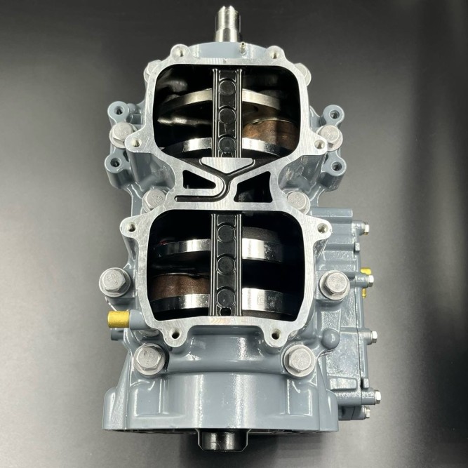 Мотоголовка (в сборе) Yamaha 40X (YUELANG)