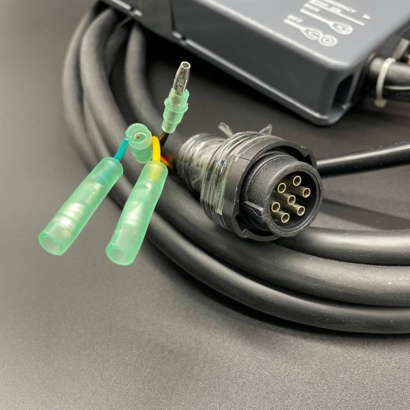 Дистанционное управление Yamaha 703 (Без кнопки гидроподъема) (Тянущая) (7pin) (Китай)