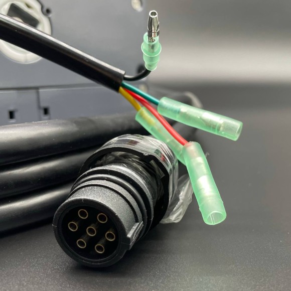 Дистанционное управление Yamaha 703 (Без кнопки гидроподъема) (Тянущая) (7pin) (Китай)