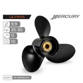 Винт гребной Skipper Ultima для Mercury 25-30HP алюминиевый, диаметр 9.9", шаг 11"