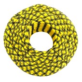 Шнур яхтенный ЭКСТРИМ 10мм желто-черный Шнур яхтенный ЭКСТРИМ 10мм желто-черный