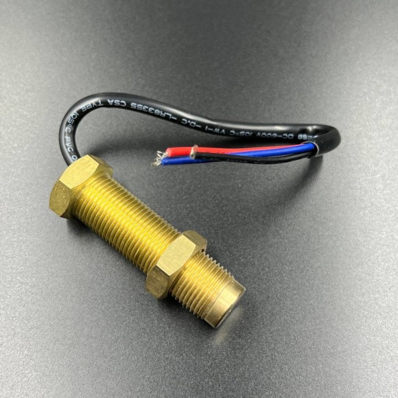 Прибор многофункциональный электронный 6в1 (д.85мм; черный, хромированный ободок) (DEPO)