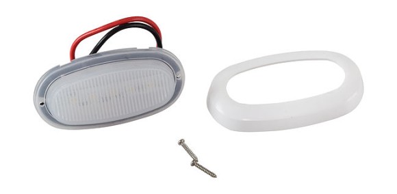 Светильник каютный светодиодный белый, белое свечение