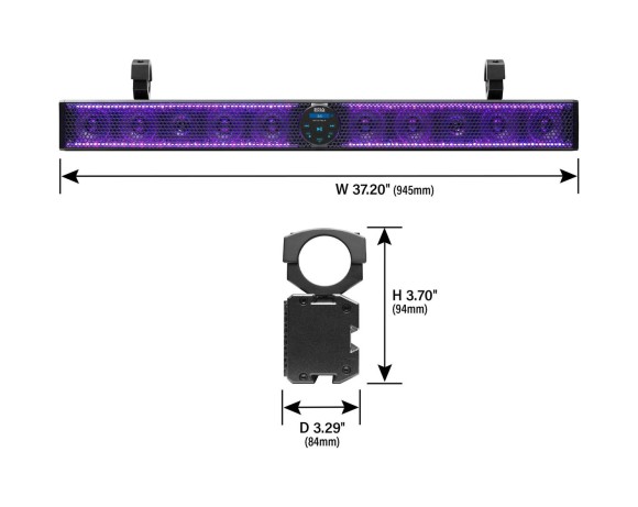 Акустическая панель на таргу BRT37SLR, BOSS
