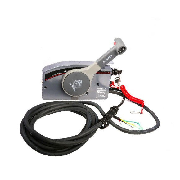 Пульт ДУ Skipper для Yamaha 703, с кнопкой гидроподъема, фишка на 10 пинов, тянет газ