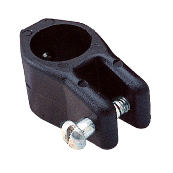 Кронштейн рамы тента 3/4" скользящий, черный пластик Кронштейн рамы тента 3/4" скользящий, черный пластик