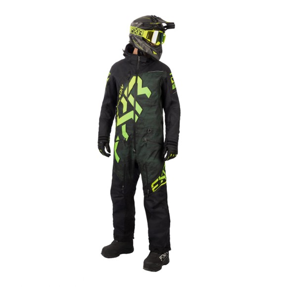 Комбинезон FXR CX F.A.S.T. с утеплителем Army Haze/Glowstick, S Комбинезон FXR CX F.A.S.T. с утеплителем Army Haze/Glowstick, S