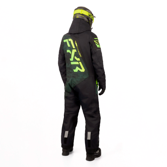Комбинезон FXR CX F.A.S.T. с утеплителем Army Haze/Glowstick, S