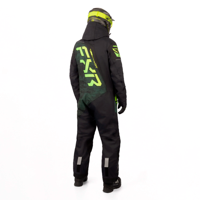 Комбинезон FXR CX F.A.S.T. с утеплителем Army Haze/Glowstick, S