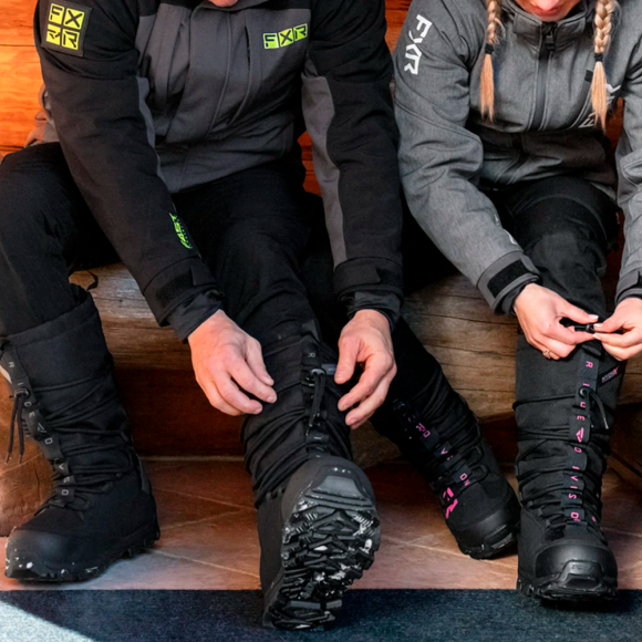 Ботинки FXR X-Plore с утеплителем Black Ops, 6/8/38