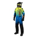 Комбинезон FXR Helium без утеплителя Blue-Hi Vis Fade/Inferno, S