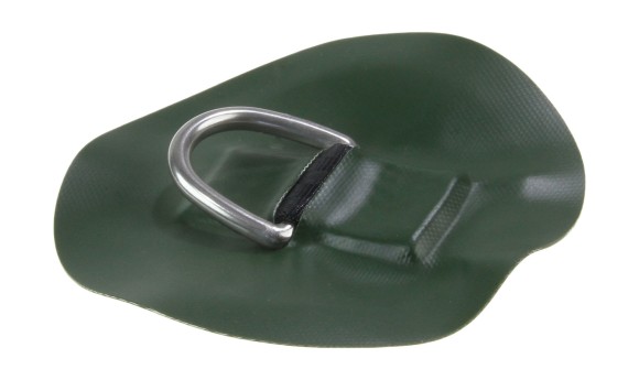 Кольцо D-образное зеленое