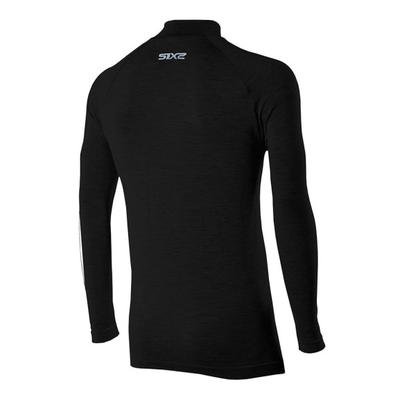 Термокофта SIXS TS3 MERINOS Wool Black, S/M Термокофта SIXS TS3 MERINOS Wool Black, S/M