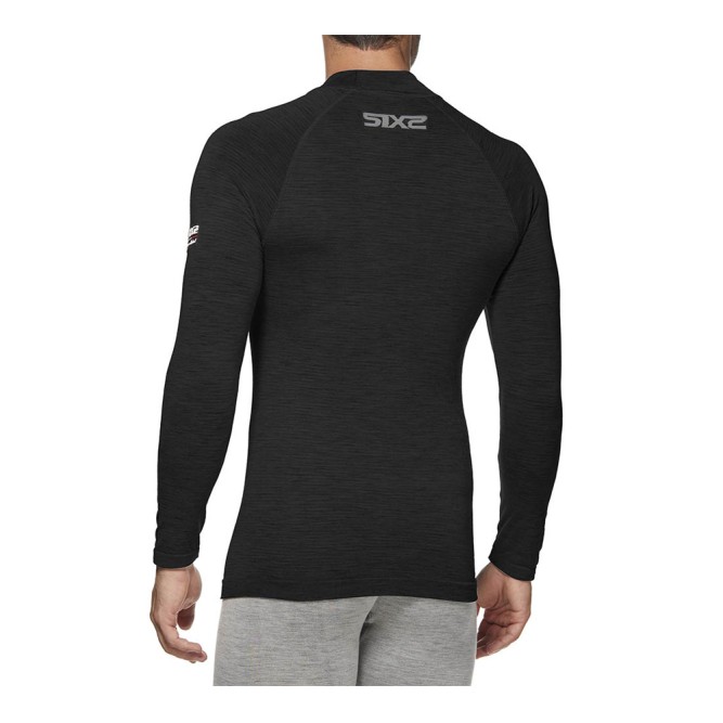 Термокофта SIXS TS3 MERINOS Wool Black, S/M