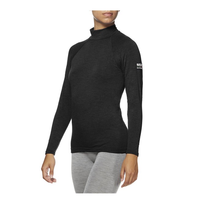 Термокофта SIXS TS3 MERINOS Wool Black, S/M