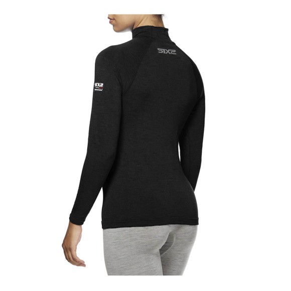 Термокофта SIXS TS3 MERINOS Wool Black, S/M Термокофта SIXS TS3 MERINOS Wool Black, S/M
