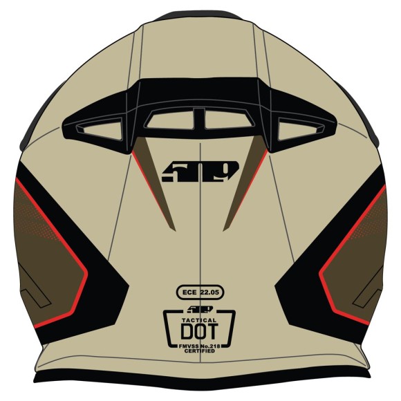 Шлем 509 Tactical Desert Khaki/Olive, S