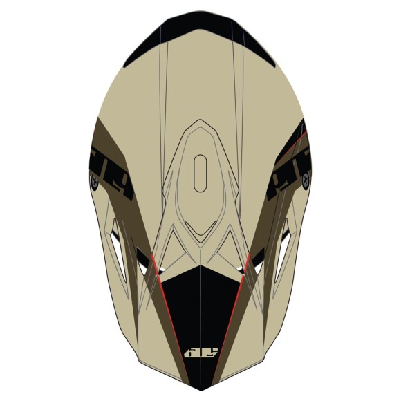 Шлем 509 Tactical Desert Khaki/Olive, S